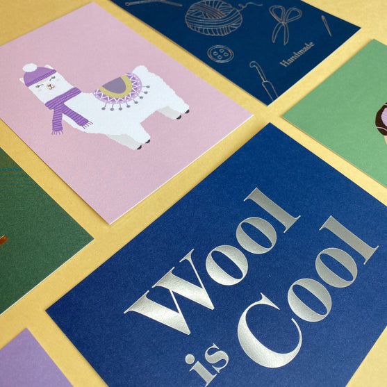 Tarjetas - 6 unidades - Wool Is Cool - Hobbii
6