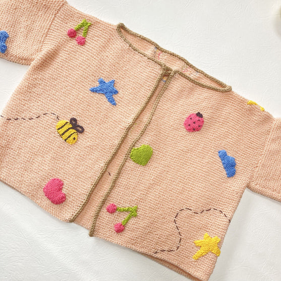 Applique Jacket - Cárdigan de niños
7
