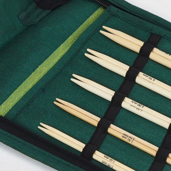 Set de agujas circulares intercambiables Bamboo - Principiante - KnitPro
3