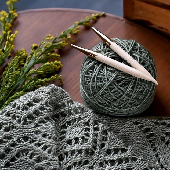 Agujas circulares intercambiables de bambú - KnitPro
5