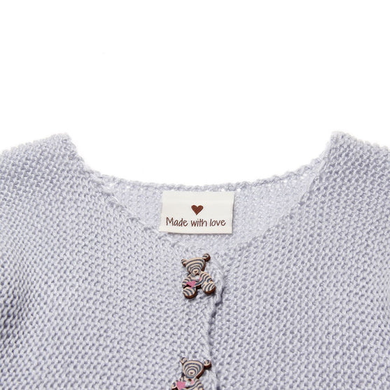 10 Etiqutas - Handmade with love - 5 cm - Go Handmade
5