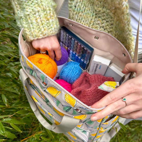 Bolsa de Hilo con Estampado - Hobbii
9