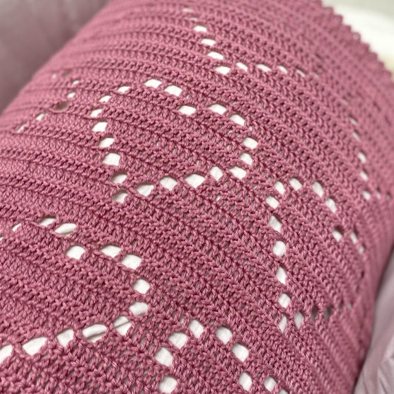 Lovely Hearts Bamboo - Manta de Bebé
3