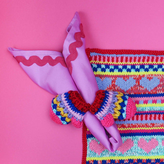 Mini Mitten - Sujeta Servilletas
5
