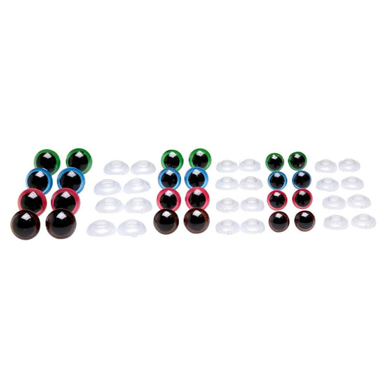 Ojos de seguridad - Paquete de mezcla de colores - Go Handmade
2