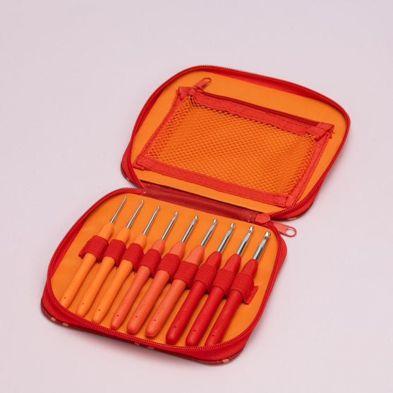 Set de Ganchillos Easy Touch - Berry - 9 tamaños - Hobbii
2