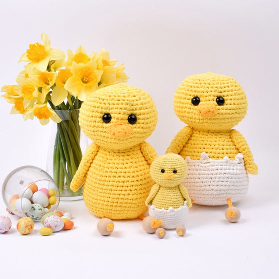 Perle y Pedro, los pollitos de Pascua - Grandes
2