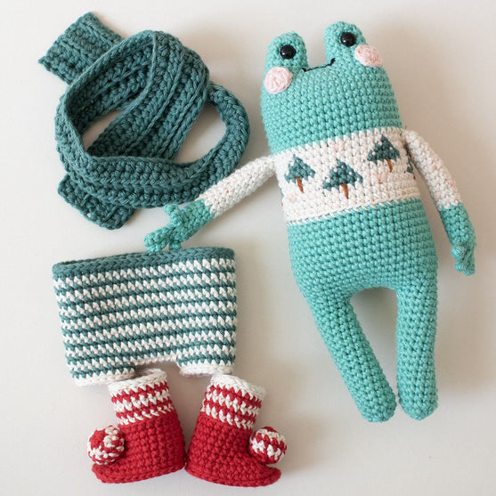 Oliver Frog - Kit de ganchillo
4
