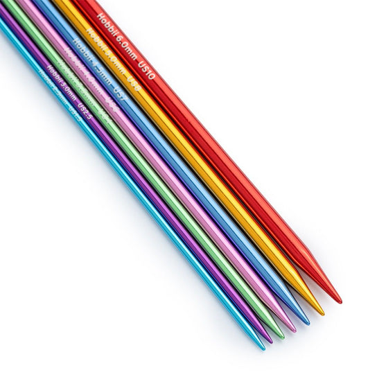 Agujas de doble punta Alu - Hobbii
2