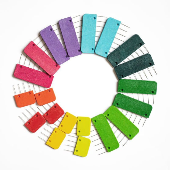 Agujas bloqueadoras Rainbow - KnitPro
5