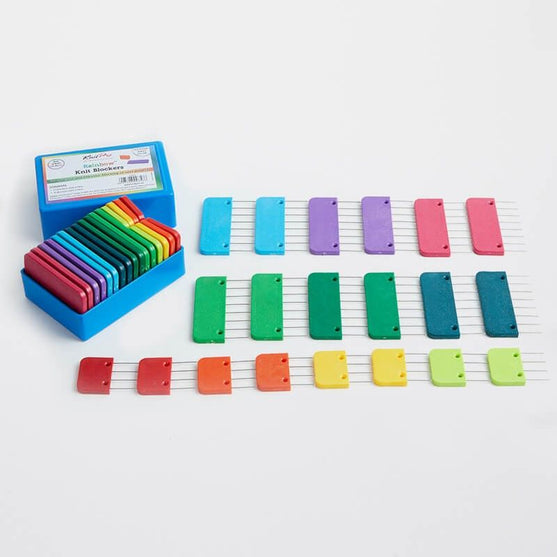 Agujas bloqueadoras Rainbow - KnitPro
3