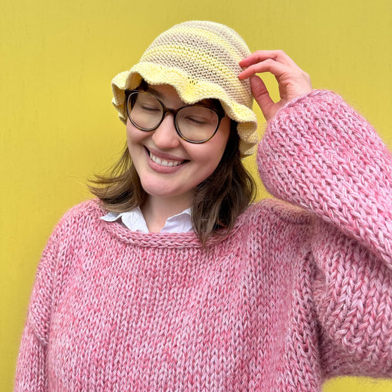 Sopka - Sombrero con frunces
6