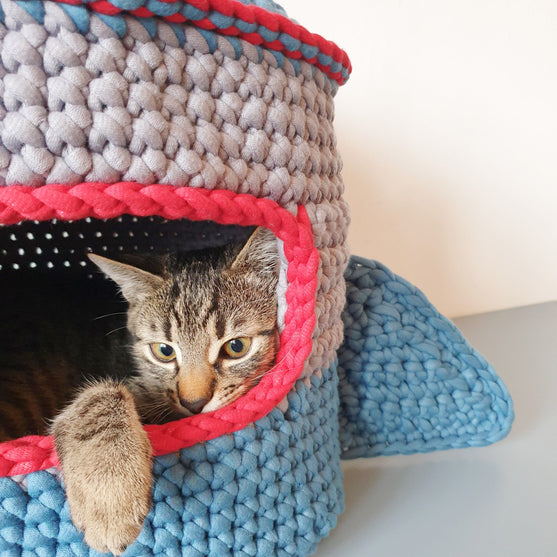 Space Cat - Casita para gatos
4