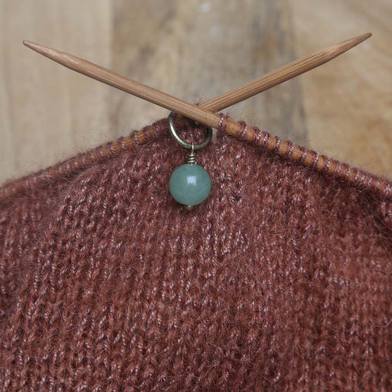 Marcadores de punto con cuentas - Go Handmade
5