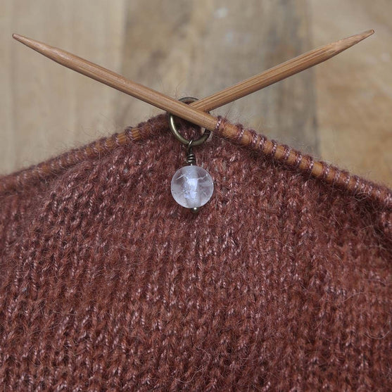 Marcadores de punto con cuentas - Go Handmade
3