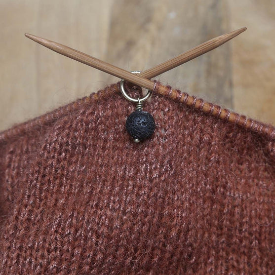 Marcadores de punto con cuentas - Go Handmade
4