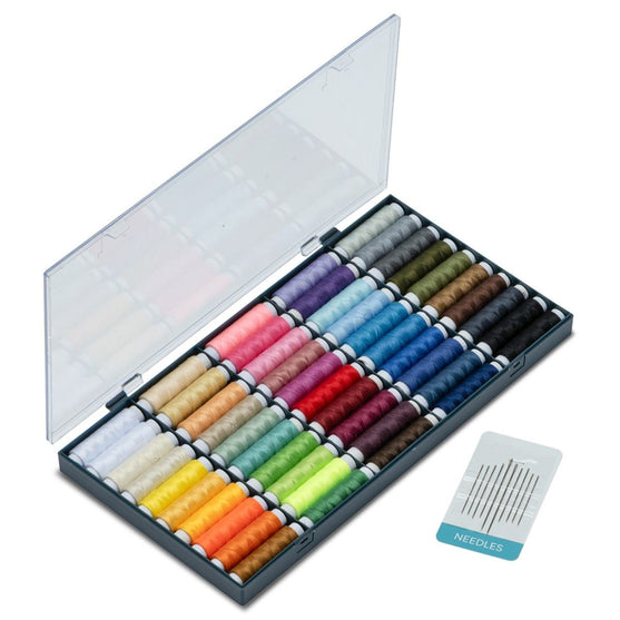 Juego de hilos de coser - 50 colores - Hobbii
3