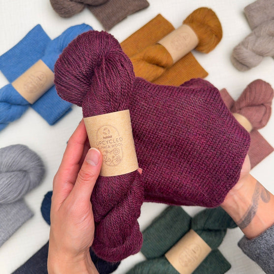 Upcycled Alpaca Wool (Edición Limitada) - Upcycled
2