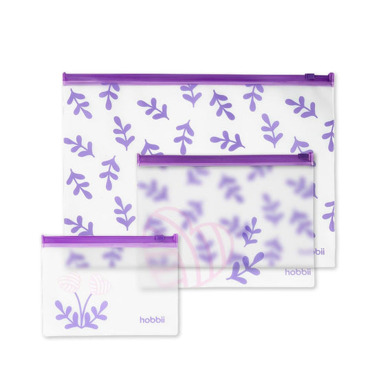 Zipper Bags (3 piezas) - Hobbii
2