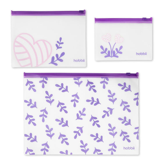 Zipper Bags (3 piezas) - Hobbii
9