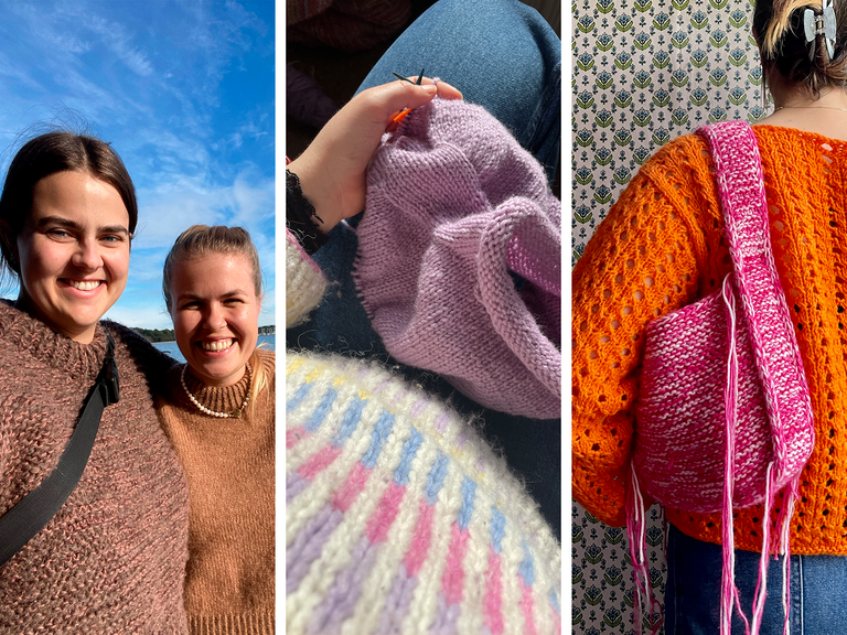 Learn to knit with easy as knit