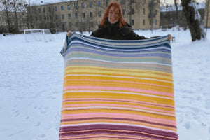How to Crochet a Temperature Blanket – A Year in Colors