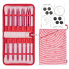 

Juego de agujas circulares intercambiables Stellar Deluxe - Coral - Hobbii
1
