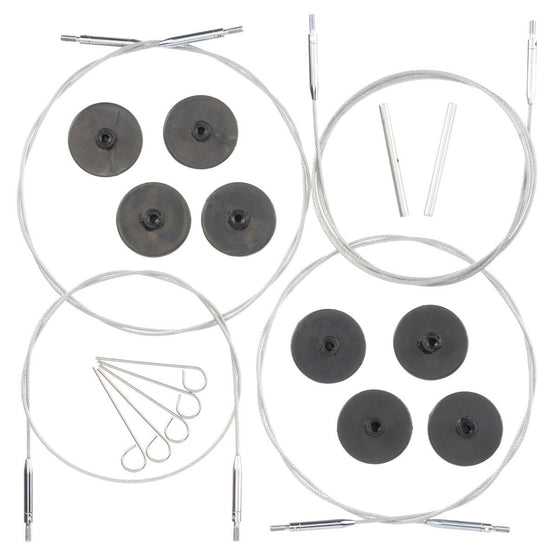 

Juego de agujas circulares intercambiables Stellar Deluxe - Coral - Hobbii
7