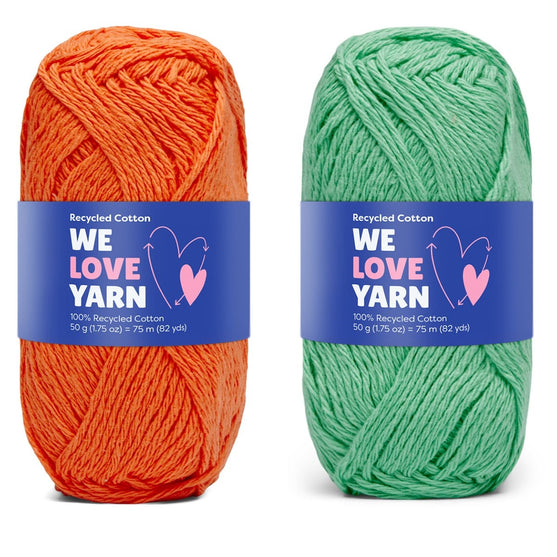 

Recycled Cotton - We Love Yarn
1