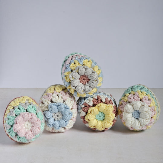 Granny Eggs - Decoración de Pascua