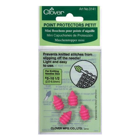 Capuchones para agujas 2.0-6.5mm - Rosa - Clover