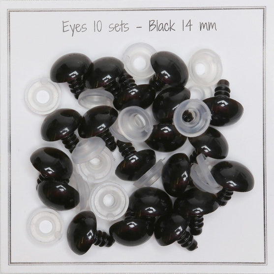 

Ojos de seguridad - 14 mm - Go Handmade
1