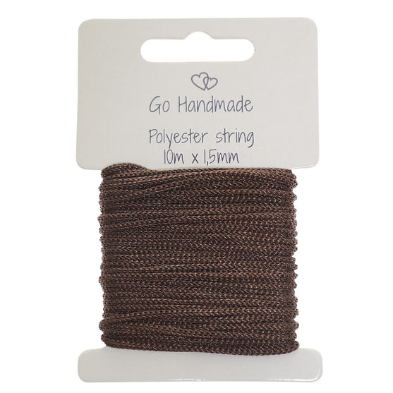 

Cordón de poliéster - Go Handmade
1