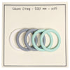 

Anillas de silicona - Go Handmade
1