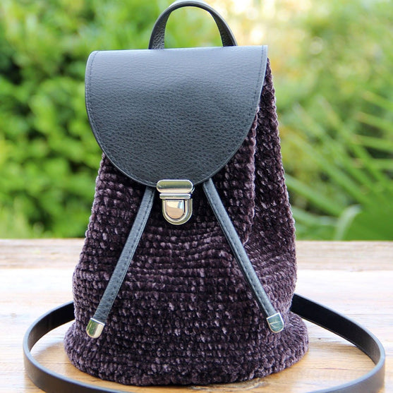 

Solapa con cierres metálicos para bolso - Negro / Plata - Go Handmade
4