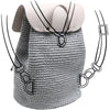 

Cierre de solapa con botón magnético - Black/Silver - Go Handmade
8