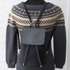 

Cierre de cuerdas para bolso - Negro/Bronce - Go Handmade
9