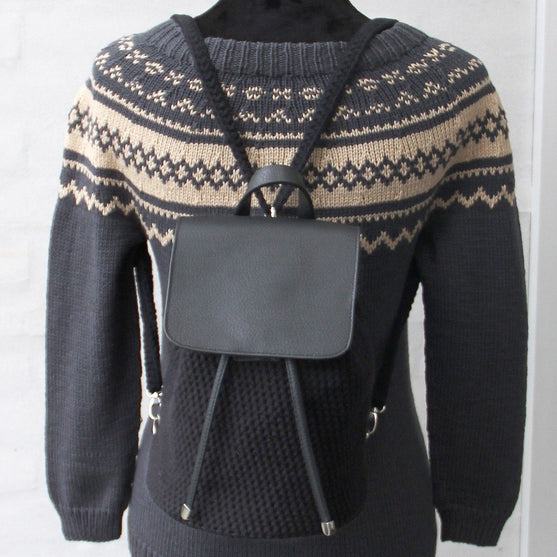 

Cierre de cuerdas para bolso - Negro/Bronce - Go Handmade
9