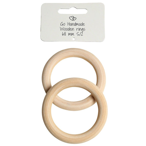 

Anillas de madera - Go Handmade
1