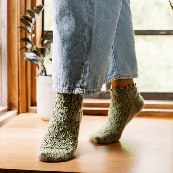 

Rosmarino - Calcetines Tobilleros con Ojalillos
7