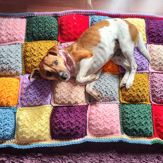 

Soft Squares - Colcha acolchada
7