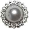 

Botones de perla con piedra - 21 mm - 4 piezas - Go Handmade
1