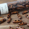 

Botones alargados de madera - 30 mm - Go Handmade
4