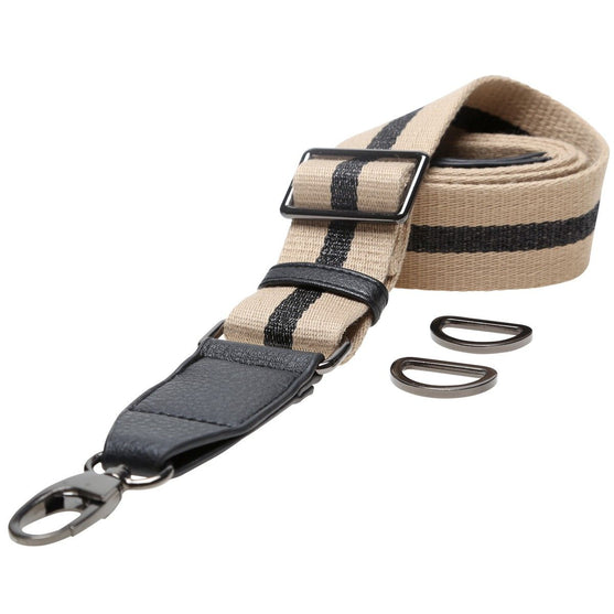 

Asa de hombro hecha de algodón - Ajustable 80-125 cm x 38 mm - Go Handmade
1