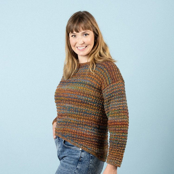 

Nanna - Jersey en patrón de relieve
2