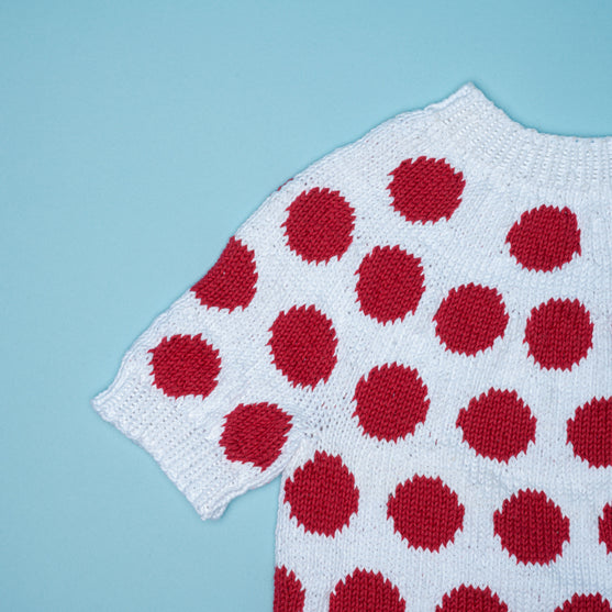 

El Maillot Blanco con Puntos Rojos - Camiseta de niño - Tour de France
2