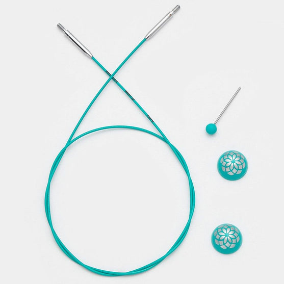 

Cable Swivel - Teal - KnitPro
3