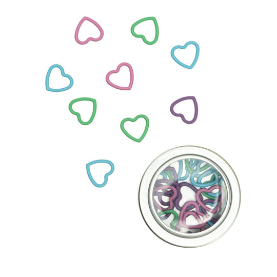 Marcadores de puntos de metal - Corazones - Hobbii