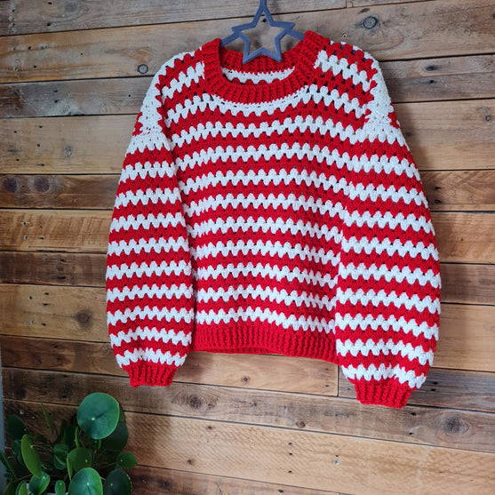 

Candy Cane Stripes - Jersey
7