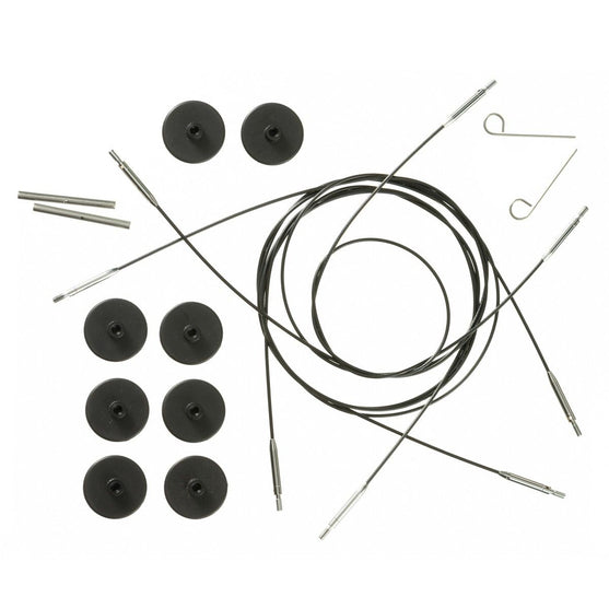 

Juego de agujas circulares intercambiables Stellar Deluxe - Zafiro - Hobbii
7